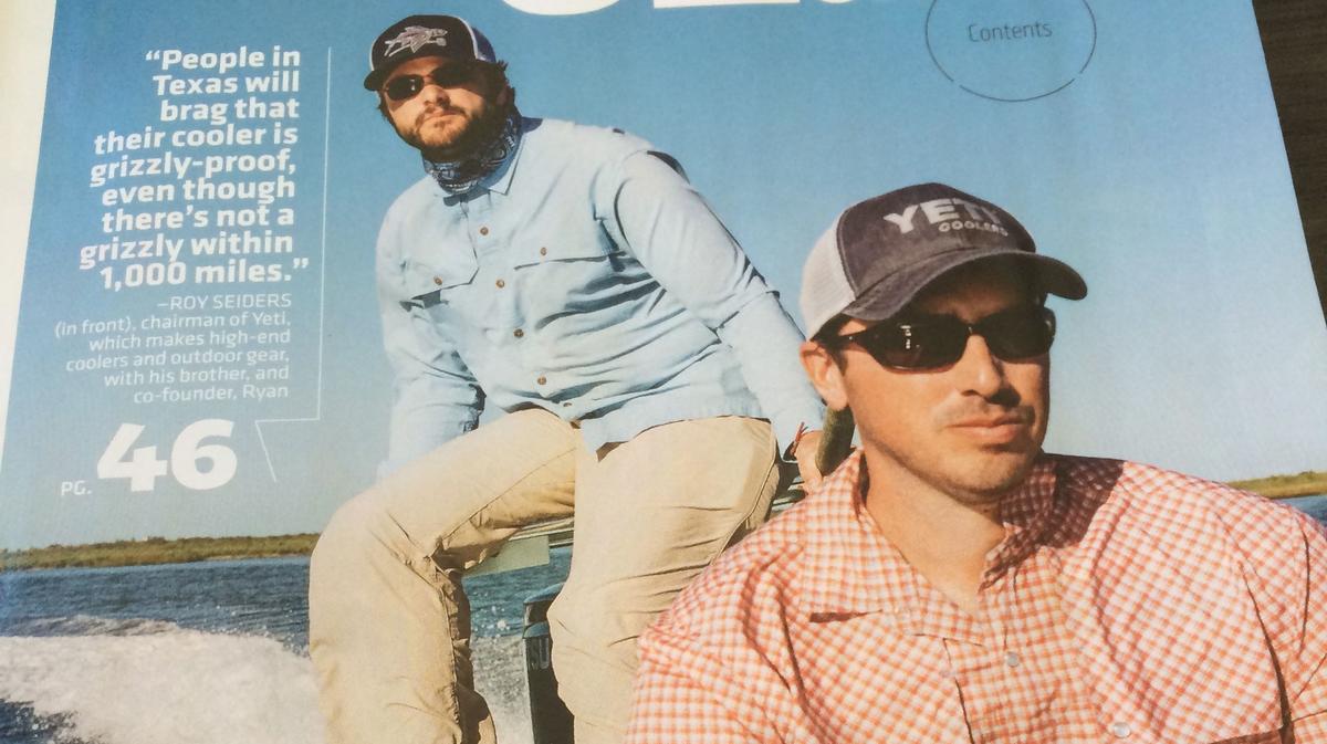 Yeti Coolers co-founders Roy and Ryan 