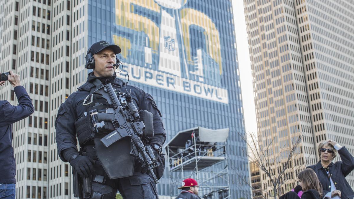 Super Bowl security officials have consulted with French on what they