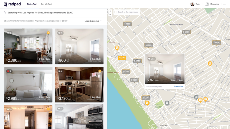 Radpad Moves Into Airbnb S Neighborhood With Short Term Rentals Radpad Has Teamed With Onefinestay And Homesuite To Round Out Its 1 Million Plus Apartments