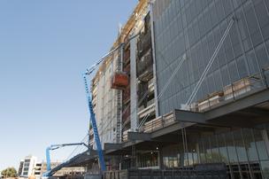 The 49ers new stadium in Santa Clara is a few weeks ahead of schedule, but hotels in the area are already booming.