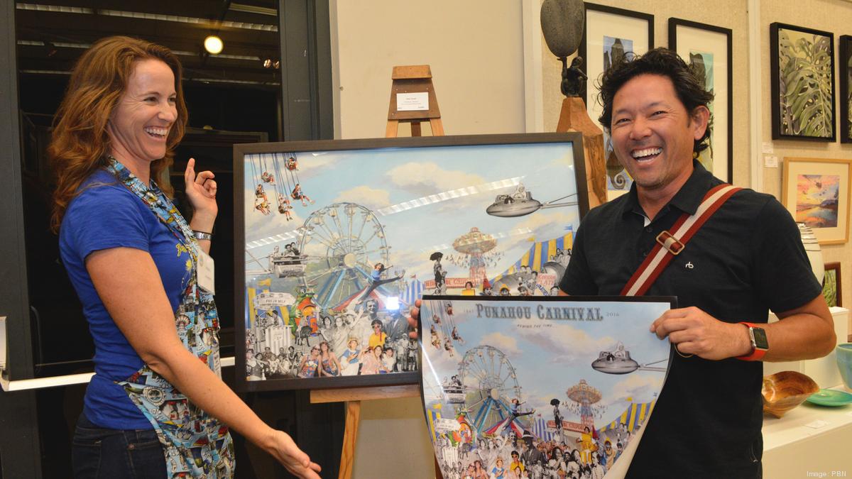 Punahou Carnival art gallery opens on Punahou School campus Slideshow