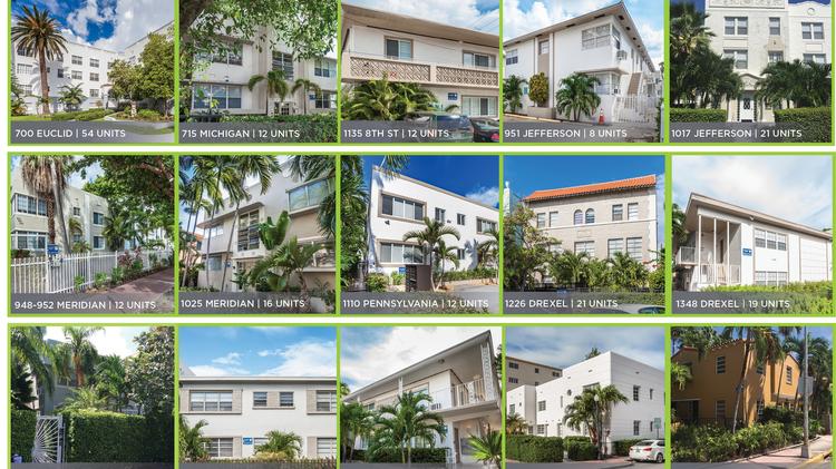 Boardwalk Properties S South Beach Apartment Portfolio From Bar Boardwalk Properties Acquired These Apartment Buildings In Miami Beach For 59 Million