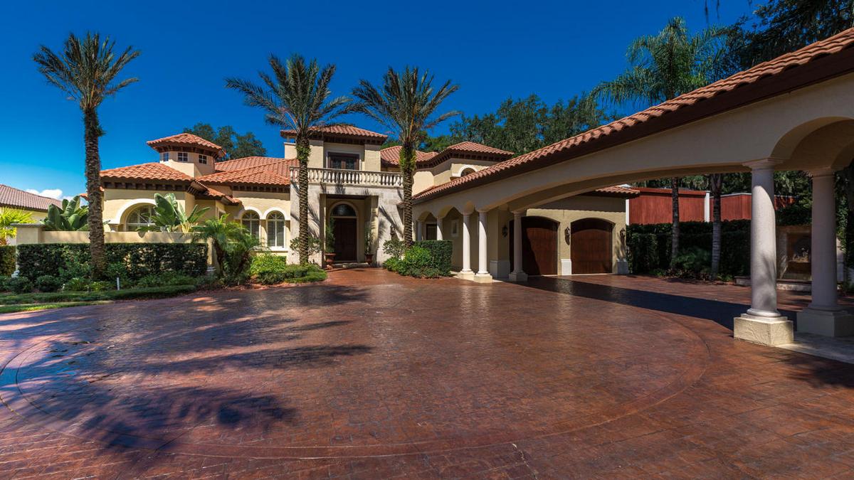 Mediterraneanstyle estate for sale on St. Johns River Jacksonville