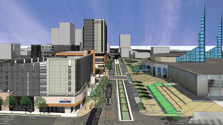 Pdc Gives The Go Ahead To Build 26m Parking Garage For Convention Pdc Is Planning To Have Mortenson Development Design And Build A 25 9 Million Parking Garage Across