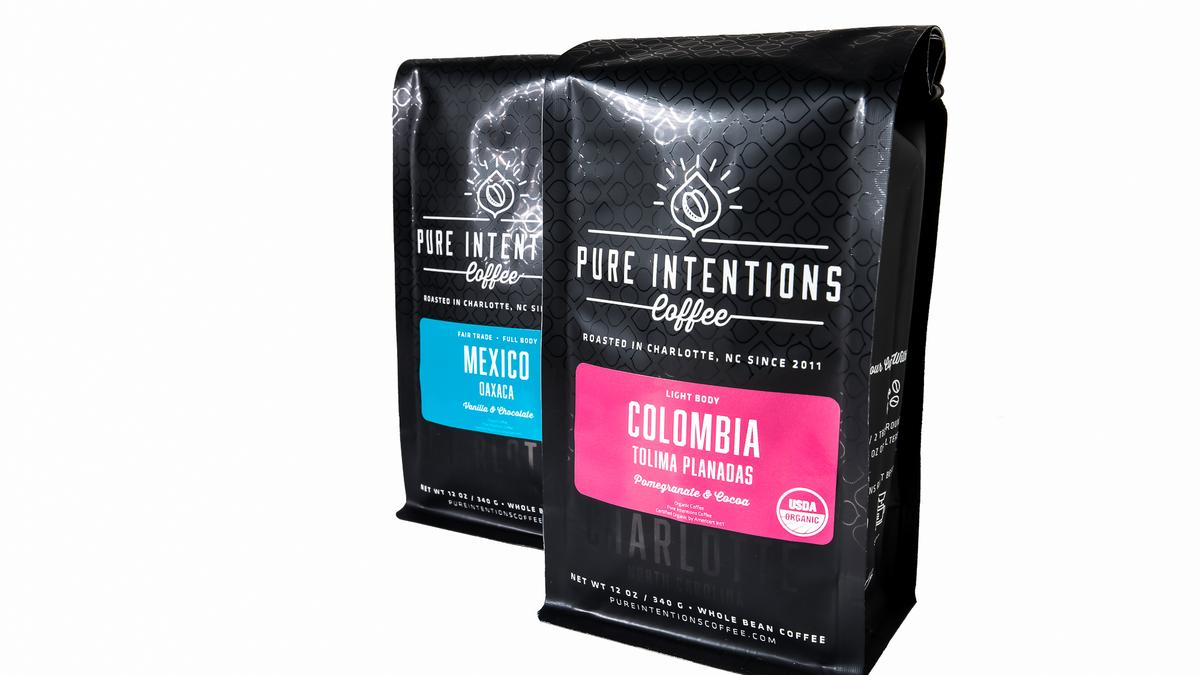 Pure Intentions first coffee roaster in Charlotte to gain