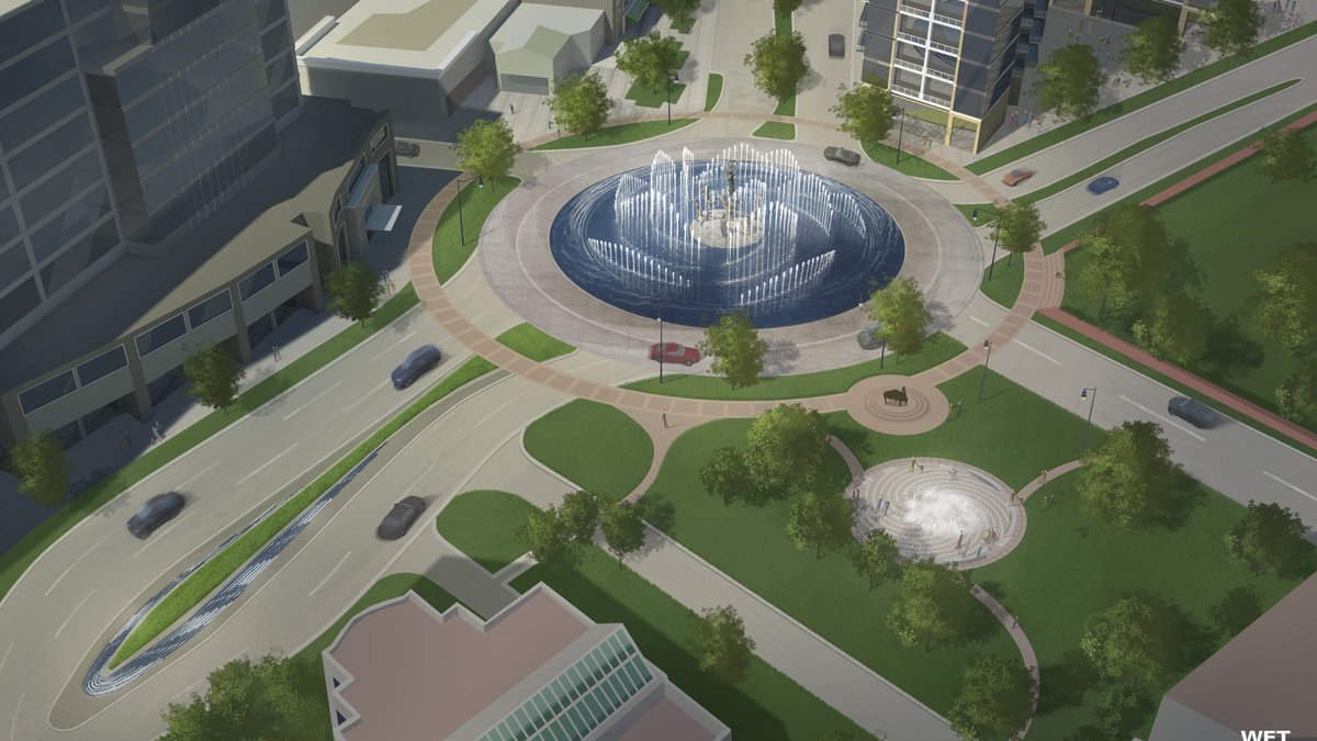 Fountains unveiled for Music Row's Musica statue Nashville Business