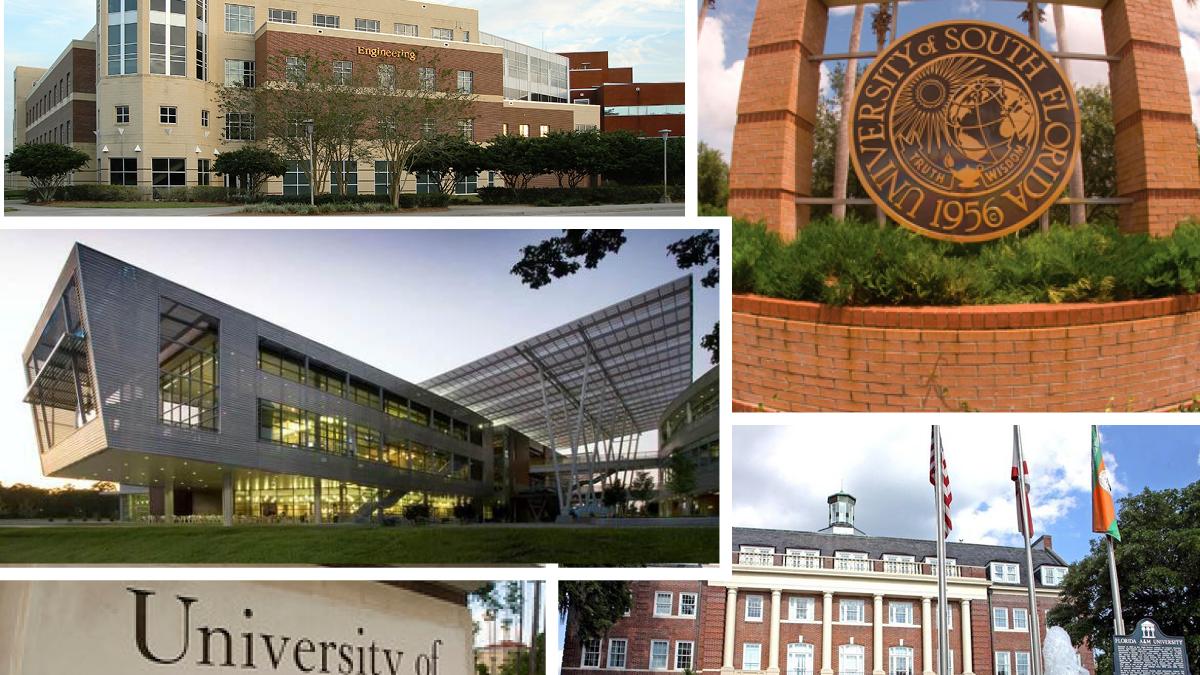 See where UF, USF and other Florida public colleges fall on U.S