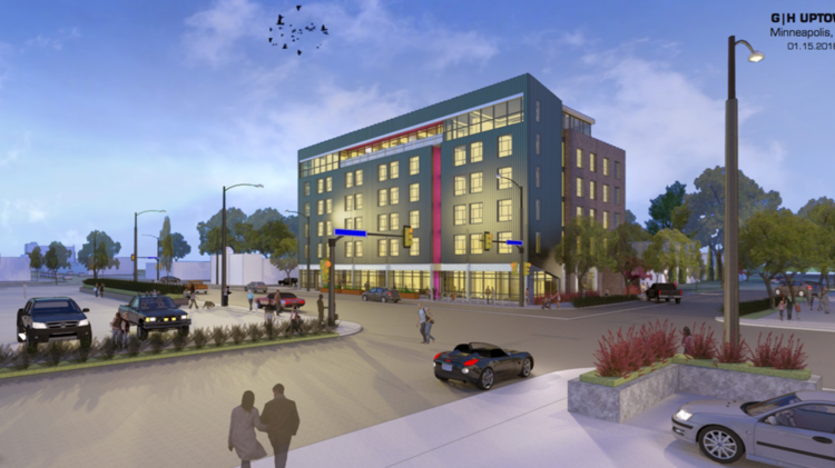 Neighbors Eal Roval Of Marriott Moxy Hotel In Uptown A Rendering Of The Proposed Marriott Moxy Hotel In Uptown