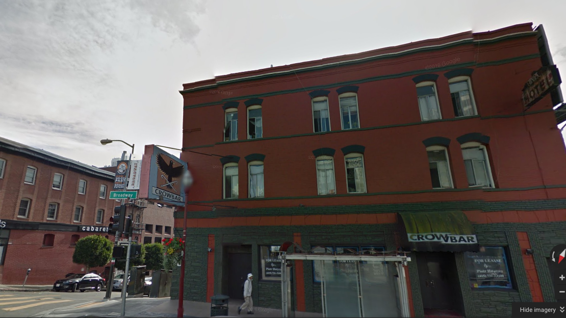 Boutique hotel could land in the former Crowbar site in San Francisco's