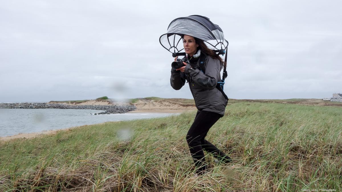 Massachusetts 'Shark Tank' alum debuts a less dorky handsfree umbrella