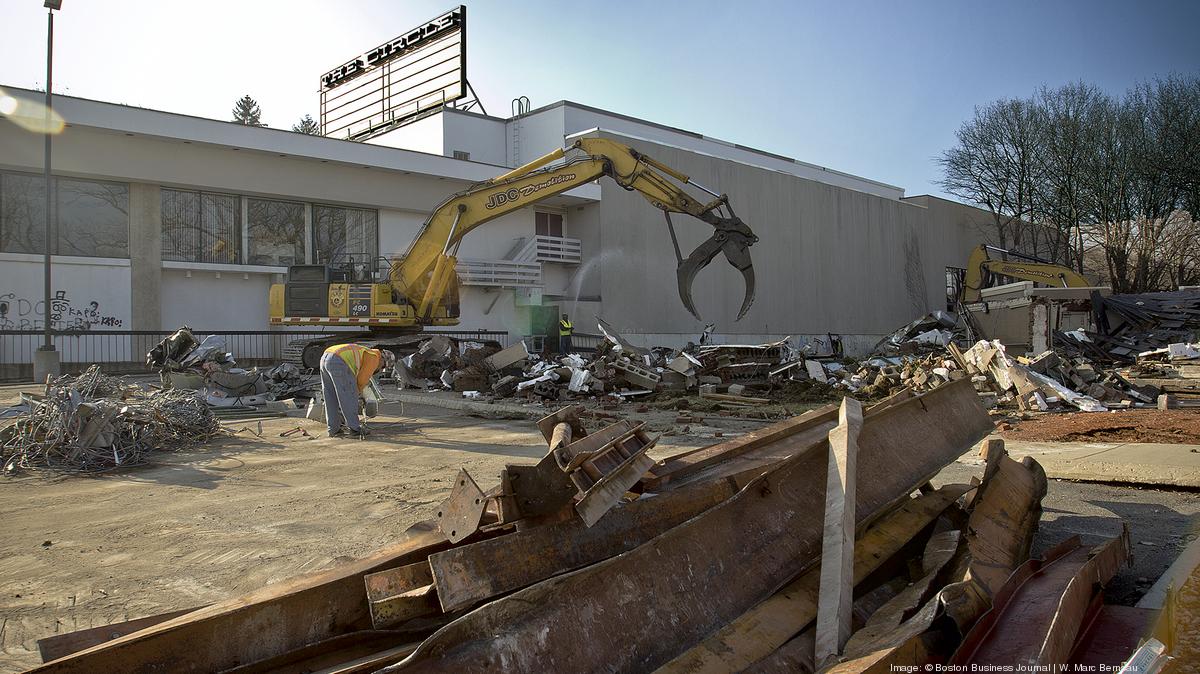 Coming Soon Demolition Of Brookline S Circle Cinema Boston Business Journal