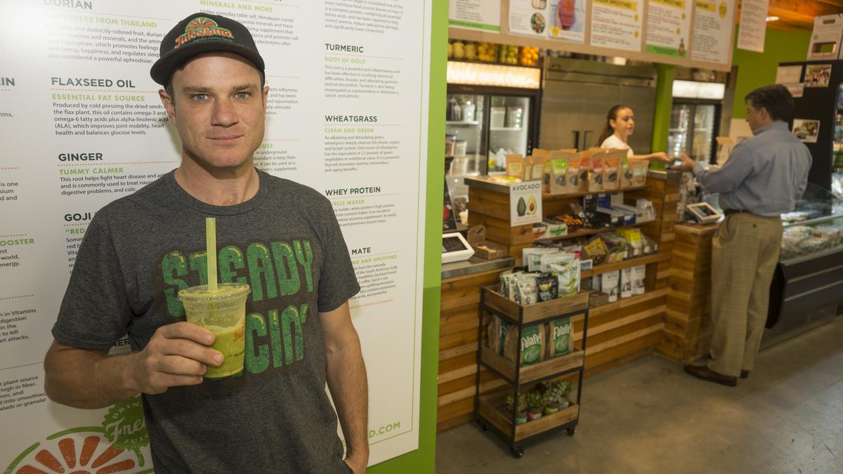 Why JuiceLand founder Matt Shook is jazzed about the juice business