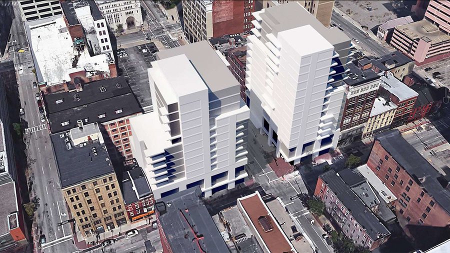 $60M downtown Cincinnati condo towers clear 1st hurdle - Cincinnati ...