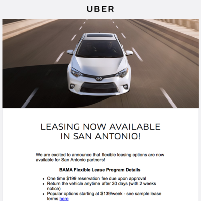 bama commercial leasing Uber Technologies Inc. taps BAMA Commercial Leasing LLC for car ... bama commercial leasing Uber Technologies Inc. taps BAMA Commercial Leasing LLC for car ...