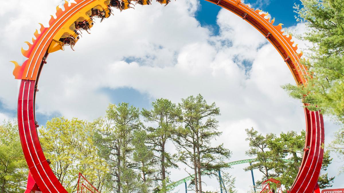 Six Flags St. Louis announces Holiday in the Park, new roller coaster - St. Louis Business Journal