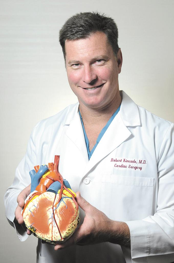 Dr. Robert Kincade, surgical director, Sutter Heart Transplant Program