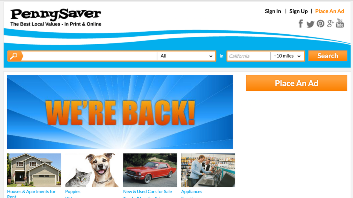 PennySaver set to reopen L.A. Business First