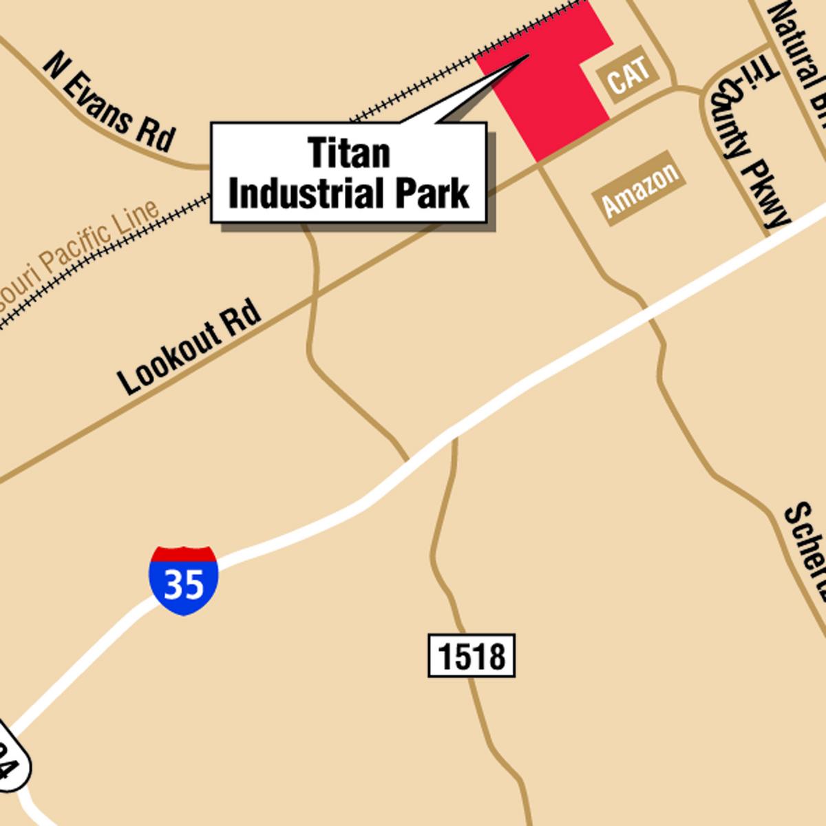 124acre industrial park slated to be developed in Schertz San