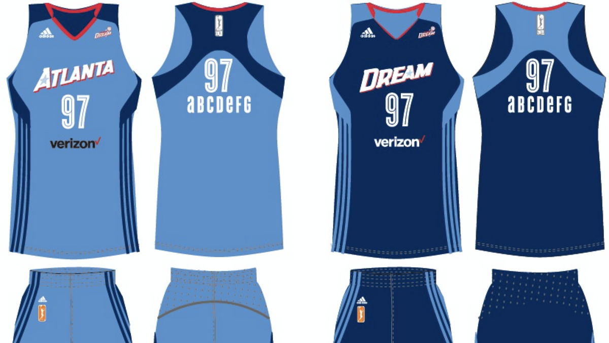 PHOTOS: Atlanta Dream unveil 3 new uniforms for the 2021 season