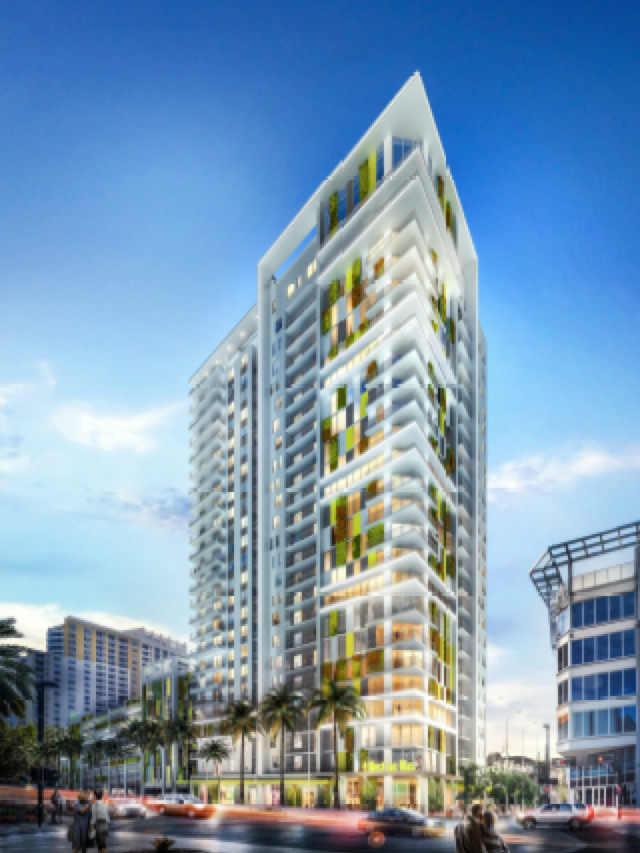 Fort Lauderdale Considers Plans For 4 West Las Olas Tower And Hotel The 4 West Las Olas Tower In Fort Lauderdale Would Have 260 Multifamily Units