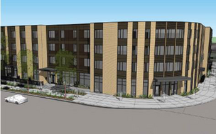 Cathedral Apartments, a 165-unit affordable apartment project in the St. Johns area, is the first HUD project to be designed for LEED certification. 