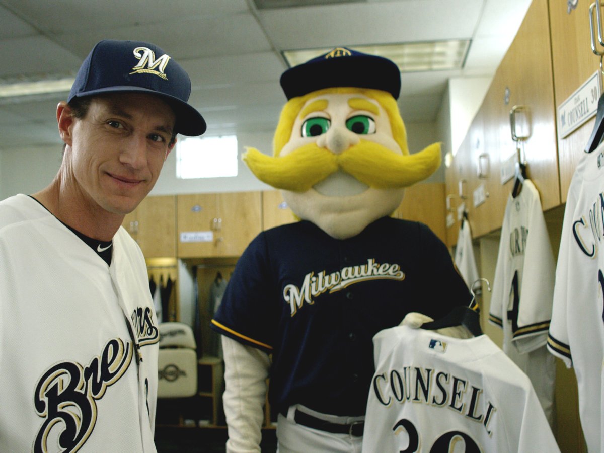 Official Craig Counsell Milwaukee Brewers Jersey, Craig Counsell Shirts,  Brewers Apparel, Craig Counsell Gear