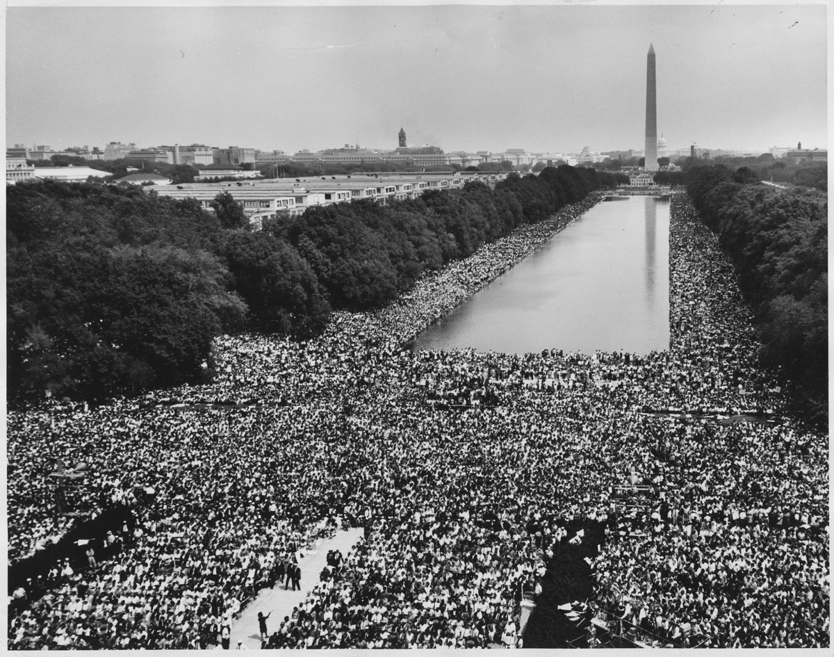 Ten other historic events on the National Mall over the years