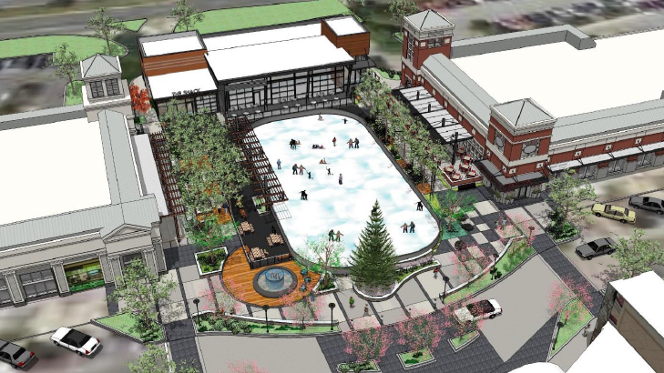Federal Realty To Revamp Avenue At White Marsh Include Ice Rink A Seasonal Ice Skating Rink Is Being Planned For The Avenue At White Marsh