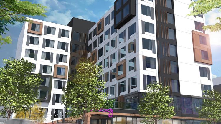 35 Million Marriott Moxy Hotel Coming To Cherry Creek North A Rendering Of The Moxy Hotel Coming To Cherry Creek