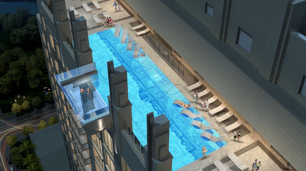 Market Square Tower In Downtown Houston To Feature Glass Bottom Infinity Edge Sky Pool Houston Business Journal