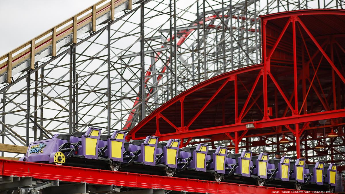 Kentucky Kingdom debuts Storm Chaser roller coaster Louisville