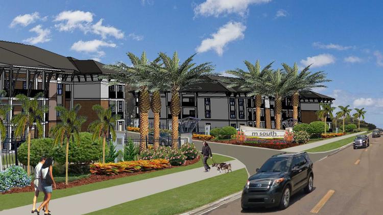 Developer Moves Forward With Affordable Apartments Near South Tampa A Rendering Of M South From Manhattan Avenue