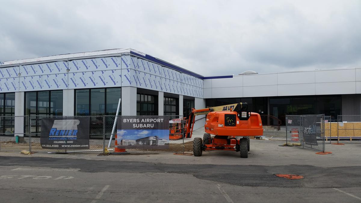 Byers Auto Group building new Subaru and Audi showrooms in Whitehall