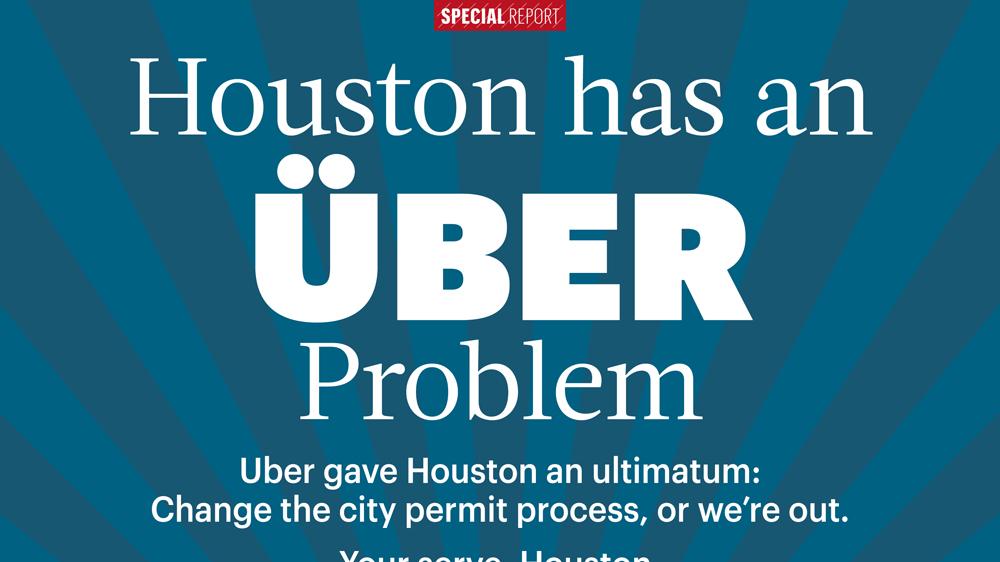 Uber battles against more Houston regulations, gives city an ultimatum