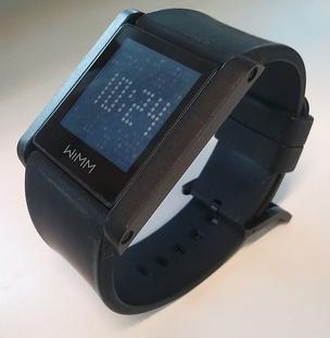 The WIMM One, Wimm Labs' smartwatch, which it started making available to developers in 2011. 
