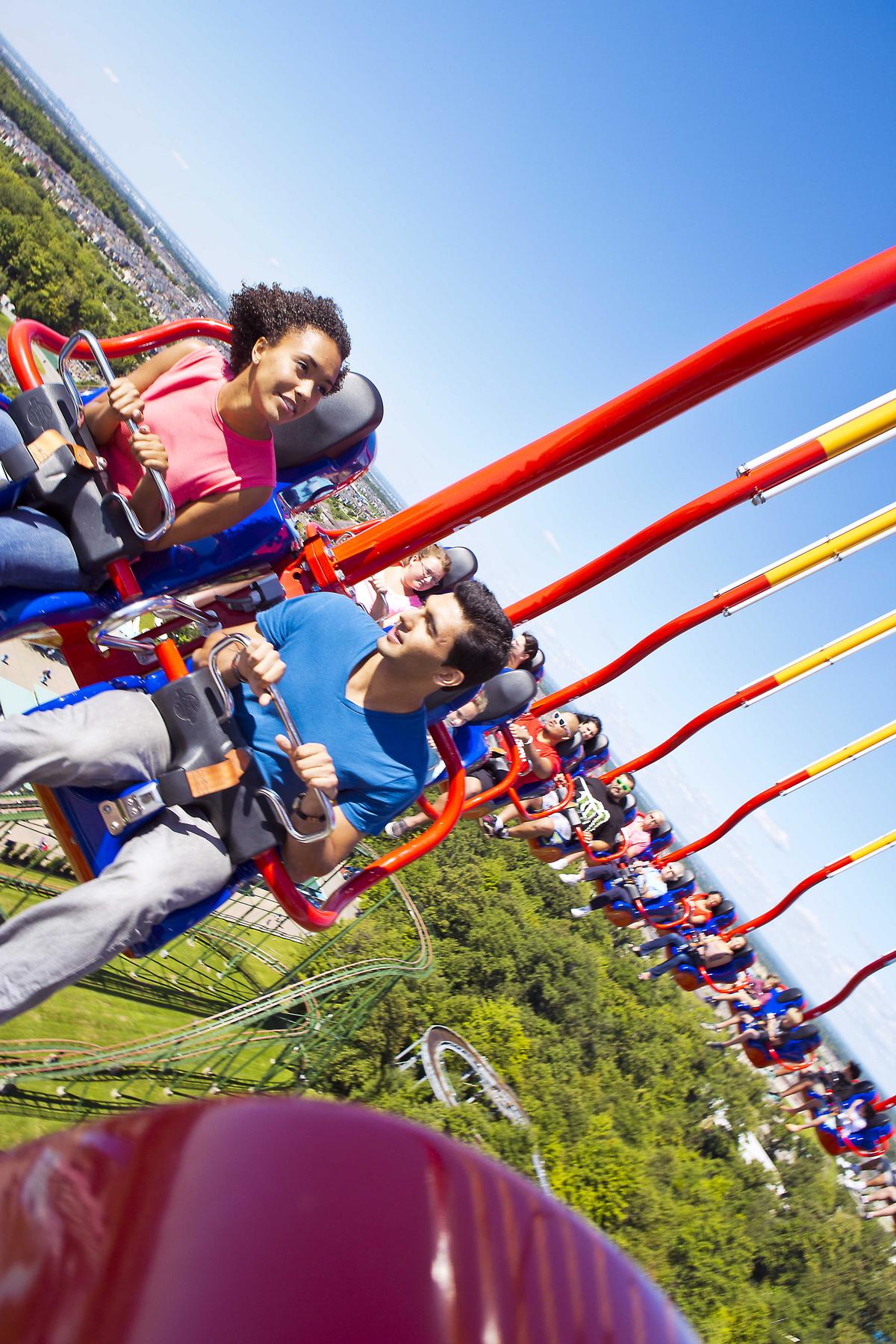 worlds of fun steel hawk