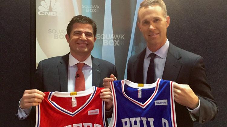 76ers first NBA team to land jersey sponsorship with StubHub – The Morning  Call