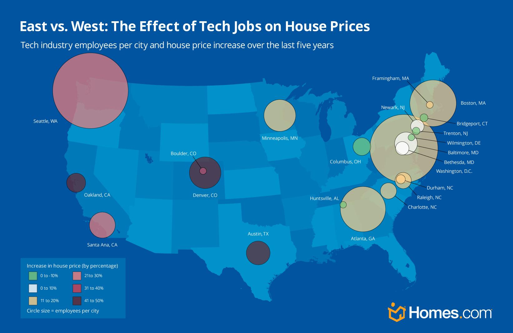 Durham, Raleigh land among top emerging tech cities to live Triangle