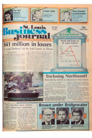 30 years ago this week: Northwest Plaza, Schoemehl and Brown Shoe in