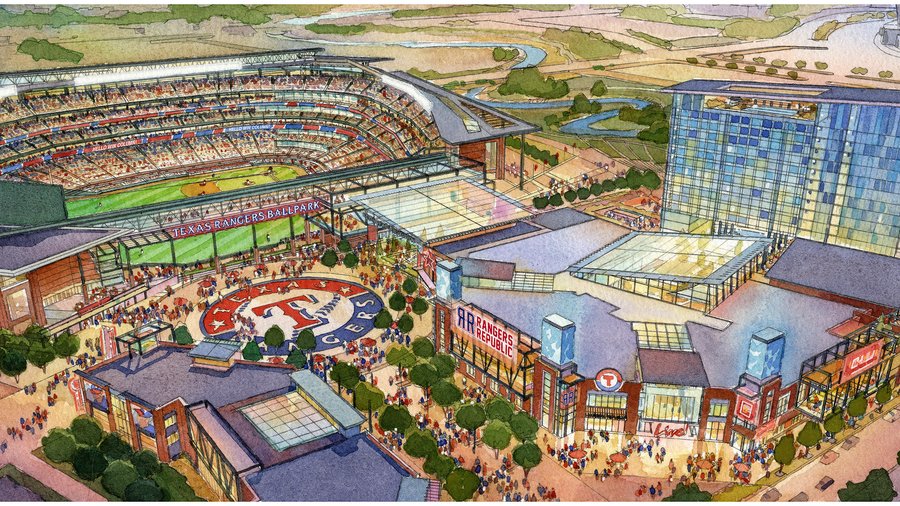 Texas Rangers, City of Arlington considering new $1B ballpark - Dallas  Business Journal