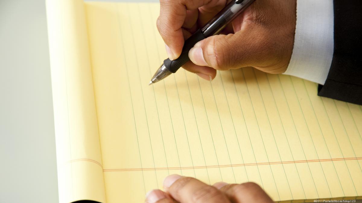 How to get rid of those yellow legal pads littering your office - The  Business Journals