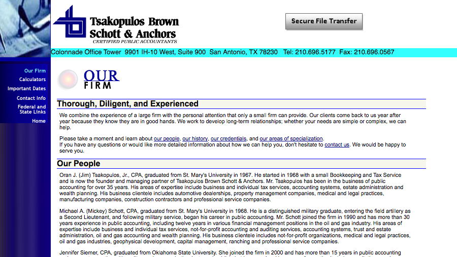 Clifton Larson Allen acquires Tsakopulos Brown Schott & Anchors PC San Antonio Business Journal