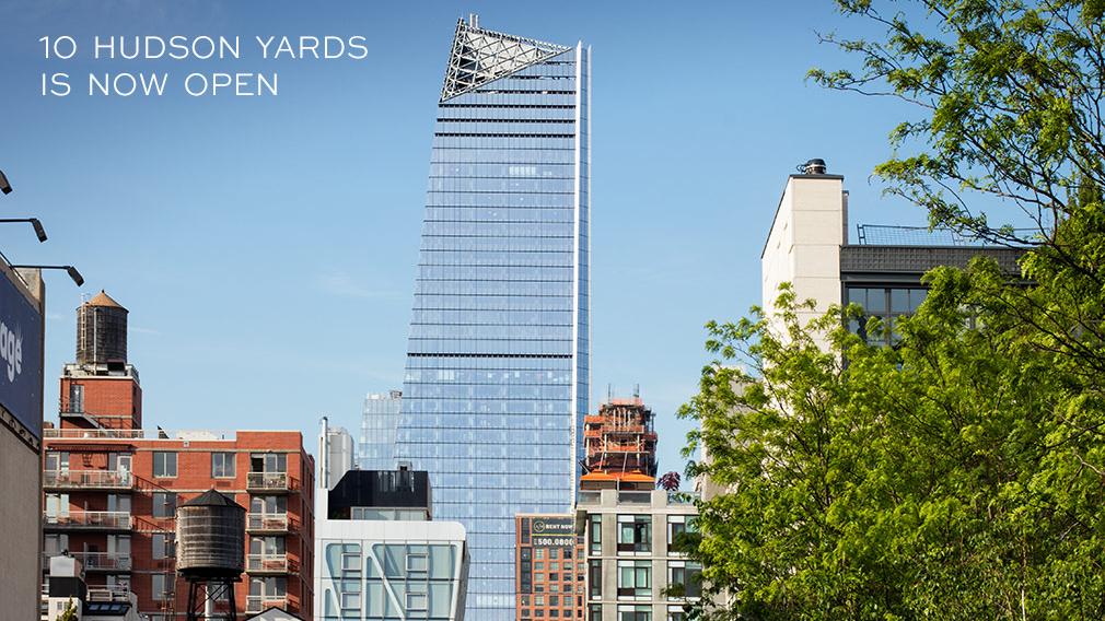 Coach anchors 10 Hudson Yards as first Hudson Yards skyscraper opens