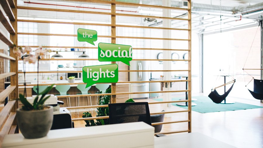 The Social Lights office