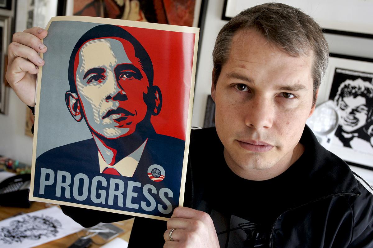 obama change poster maker