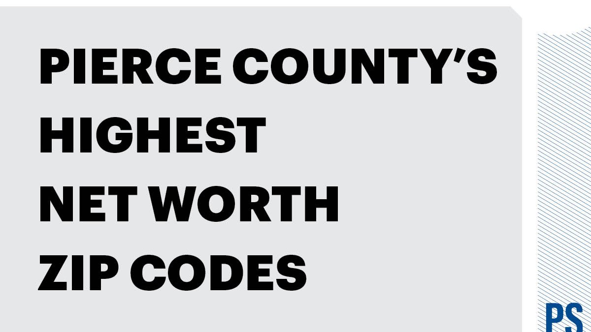 Island living pays off Pierce County's highest net worth neighborhoods Puget Sound Business