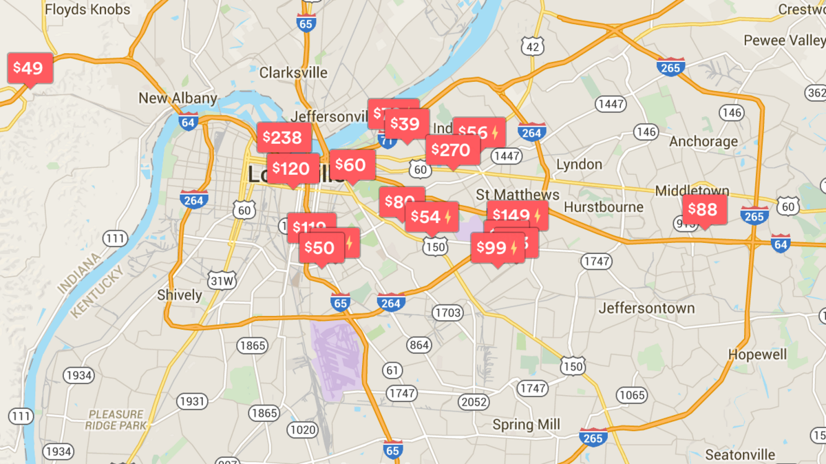 AirBnB says Louisville sees a 968 percent bookings spike on Kentucky