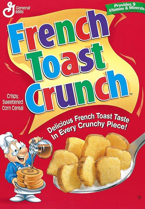 French Toast Crunch is one of General Mills' most popular defunct