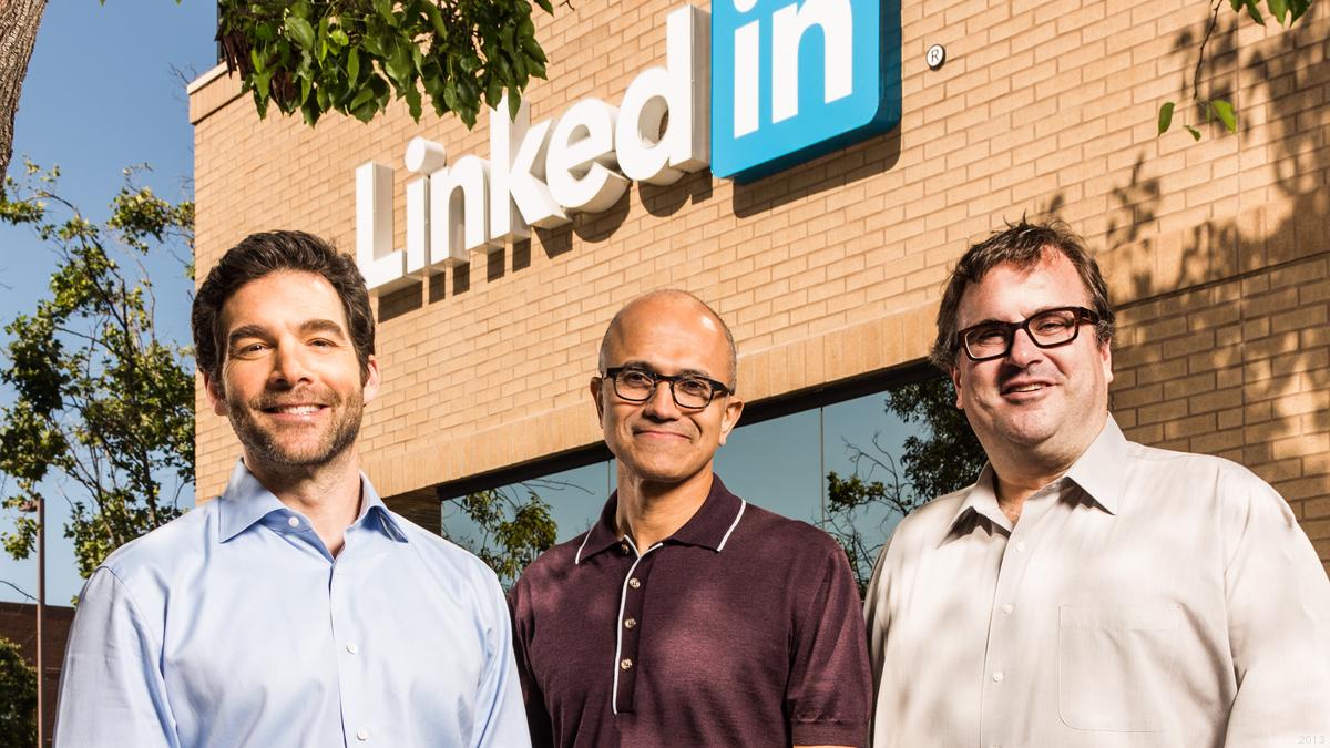 Microsoft Buys LinkedIn For $26.2 Billion - Puget Sound Business Journal