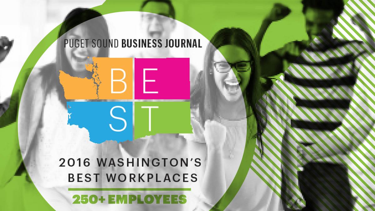 Washington's Best Workplaces with 250plus workers make culture a